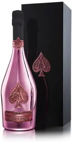 armand de brignac ace of spades rose champagne nv 75cl gift box 1